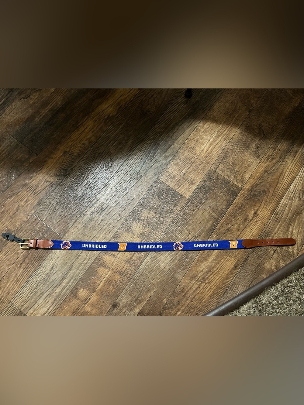 Brand New Smathers & Branson 'UNBRIDLED' Boise State Belt